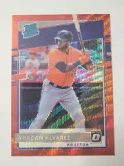 2020 Optic Baseball Yordan Alvarez Red Ruby wave Refractor #45