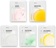 [NACIFIC] 10 Korean Face Mask Bundle Korean Skincare Facial Mask Sheet Set