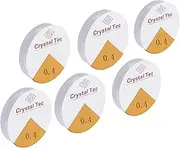 6 Rolls Elastic Stretch Thread for Bracelets, Crystal String Bead Cord for Bracelet, Clear Stretch Cord Thread for Jewelry Bracelet Necklace Making Wire(6x0.4mm)
