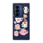 Galaxy Z Fold7 Impact Magnetic Case ROSE TEA TIME