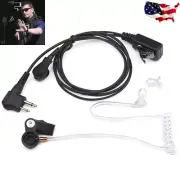 Headset Earpiece w PTT Mic for MOTOROLA Two-Way Radio