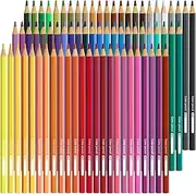 WISYOK 72 Colouring Pencils, Art Colouring Pencils Set, Wooden Pencils, Perfect Choice for Children, Adult Artists on Colouring Book, Colouring Pencils for Colouring, Colouring, Painting, Sketching