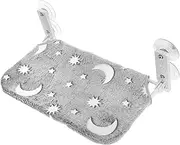 Yardwe Cordless Cat Window Seat Glow Dark Cat Bed Luminous Hammock Foldable Window Perch for Large