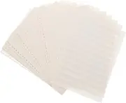 Hoement Five-line Loose-leaf Book Notebook Blank Composition Book Music Notation Pad Musical Notation Book Score Writing Pad Blank Music Jotter Loose Leaf Book Music Blank Pad White Paper