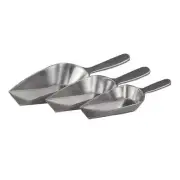 Avanti Aluminium Measuring Scoops Set of 3 Stackable Traditionally Shaped