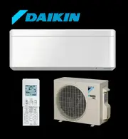 DAIKIN Zena (White Hairline) 2.5kW Reverse Cycle Inverter Split System FTXJ25T-W Built-In Wifi