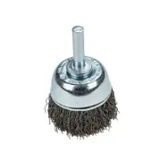 Command PRO Cup Brush Crimped, 1-1/2 in x .014 in x 1/4 in Shank, Bulk FOR72268