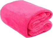 GAROZATION Blanket بطانية Large Fluffy Throw Pet Couch Covers Super Puppy Decor Beagle Waterproof Bed Pad Dog Bed Small Furry Car Paraffin Linen Towel Flannel Pet Bedding Paw Puffy Rosy