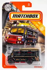 2020 Matchbox #18 Chow Mobile™ (Food Truck) BLACK | THE LOBSTER CAGE | FSC