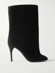 [Alaïa] Alaïa - Suede Ankle Boots - Black - IT38 IT 38 Black