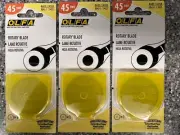 WOW! 3 OLFA Rotary Blades 45 mm (RB45-1 & 9452) & FAST FREE SHIP!!!!!!!!!!!!!!!!