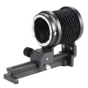 Macro Extension Bellows Macro Focus Rail Slider for Nikon F Mount Lens K3B9