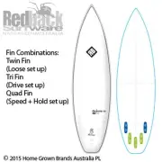 Redback Surf Revolution Quintet Fish Classic