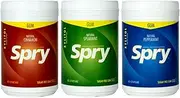 Spry Fresh Natural Xylitol Chewing Gum Dental Defense System - Aspartame-Free, Sugar-Free, Non-GMO, Gluten-Free (Variety, 550 Count - Pack of 3)