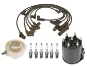 ACDelco Ignition Kit Distributor Rotor Cap Wire Spark Plugs .035" for GMC 4.3 V6