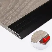Metal Transition Bar Ramp Height Less Than 5 Mm/ 0.2 in, Floor Transition Strip,Striptransition Strip Self-Adhesive Floor Edge Trim/Edging Reducer