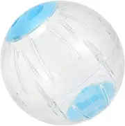 Abaodam Clear Hamster Exercise Ball Pet Running Ball with Ventilation Lightweight Design for Healthy Activity for Hamsters Gerbils and Chinchillas