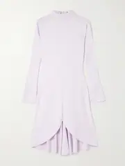 [COURREGES] COURREGES - Asymmetric Jersey Mini Dress - Lilac - small small Purple