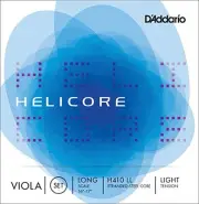 D'Addario Helicore Viola String Set, Long Scale, Light Tension