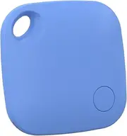 RSH AirTag Smart Tag2 (iOS Only), Apple Airtag 4-Pack Bluetooth Tracker for Keys, Wallets, Luggage, Backpacks and More. Replaceable Battery, IP67 Waterproof, 1 Pack (Blue)