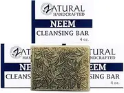 Zatural Neem Soap Bar Ultra-Sensitive Skin-Soothing Therapy-Relieves Skin Irritation, Itching, Flaking, Dryness. 3 Count 1