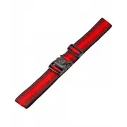 Wenger Locking Suitcase Strap - Black / Red
