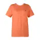 Ralph Lauren 經典刺繡小馬圓領男款短袖T恤-橘