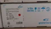 (10|100 Pack) Greiner Bio-One 705071 Single-Break Strip Plate, 12XC8 Well, Clear