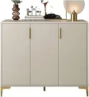 Freestanding Simple Modern Design White Storage Cabinet for Hallway Entrance Shoe Storage Cabinet, 90cm Shoe Cupboard