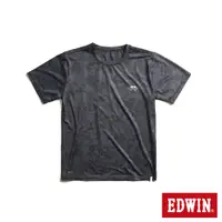 在飛比找蝦皮商城優惠-EDWIN 涼感系列 迷彩圓領短袖T恤(黑灰色)-男款