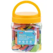 Kadink Wooden Pattern Blocks 126 Pack