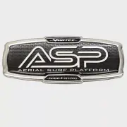 Vortex Boat Raised Emblem Badge 14.02450 | Aerial Surf Platform Chaparral Decal