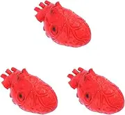 Bloody Fake Heart 3pcs Scary Bloody Bloody Heart Halloween Simulation Heart Prop Horrible Heart Prop Simulation Heart Organ Halloween Heart Prop
