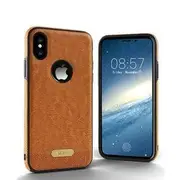 Business Leather Pattern Soft TPU Case For iPhone X/8/8 Plus/7/7 Plus/6s/6s Plus/6/6 Plus IPHONE 7 PLUS/8 PLUS RED