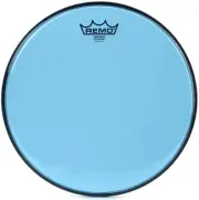 Remo Emperor Colortone Blue Drumhead - 12 inch (3-pack) Bundle