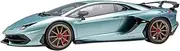 Make up Eidolon 1/18 Lamborghini Aventador SVJ 2018 (Nileo Wheel) Azurotetis EML026F Finished Product