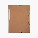 EXACOMPTA ELASTICATED 3 FLAP FOLDERS/ A4/ TOBACCO ESLITE誠品