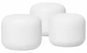 Brand New Google GA00823-AU Nest Wifi Mesh 3 pack - Base plus 2 Point Unit