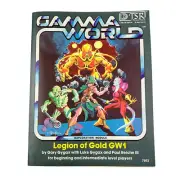 Gamma World Legion Of Gold GW1 Exploration Module TSR 1981 No. 7503