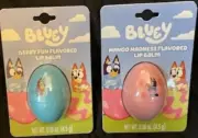 Bluey and Bingo Egg Molded Lip Balm set - Berry and Mango