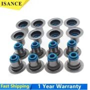 Set of 16 Valve Stem Seal For LS1 LS3 LS6 4.8 5.3 5.7 6.0 6.2 7.0 GM TOP HAT