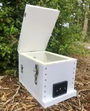 Stingless Native Bee Hive Roof OATH BeeHive With Perspex Viewing Window