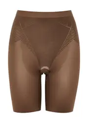 Spanx Thinstincts 2.0 Mid-thigh Shorts - Brown - L L