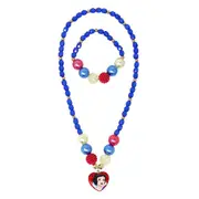 Disney Princess - Snow White Pendant Stretch Beaded Necklace