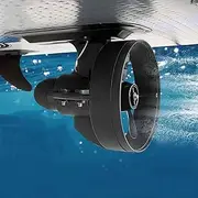 Electric Motorized Fin,216W/288W Thrust Surfboard Underwater Thruster, Surf & SUP Fin Battery Electric Fin Stand Up Paddle Board Motor,for Kayak Fishing Boat Paddle Board(288W)