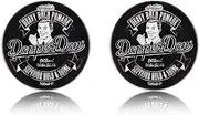 Dapper Dan Heavy Hold Pomade, Superior Hold Mens Hair Styling Product, 2 x 100 ml