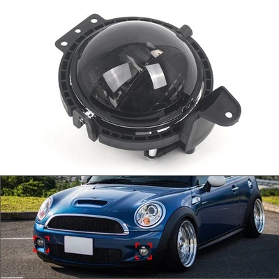 Smoked Black Front Fog Light No Bulbs Fit BMW Mini R55 R56 R57 R58 R59 2006-2014