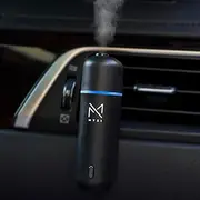MYZI Car Diffusers for Essential Oils – Essential Oil Diffuser for Auto, Home, Office - Portable Aromatherapy Diffuser – USB Rechargeable Mini Diffuser with Sleek and Elegant Design Black