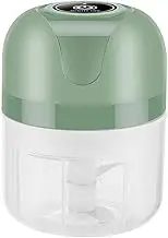 NUZAMAS 250 ml Electric Meat Chopper Garlic Press Ginger Masher Machine Garlic Stirrer Vegetable Crusher Kitchen Tool