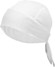 [X AUTOHAUX] Cycling Hat Sweat and Moisture Wicking Breathable Hard Hat Liner Ice Silk Mesh Fabric White 29x42.5cm 1 Pcs